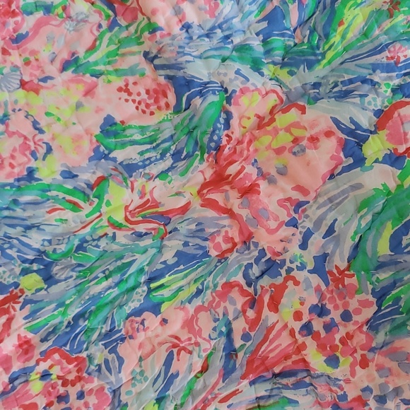 Lilly Pulitzer large square pillow sham - Picture 2 of 6